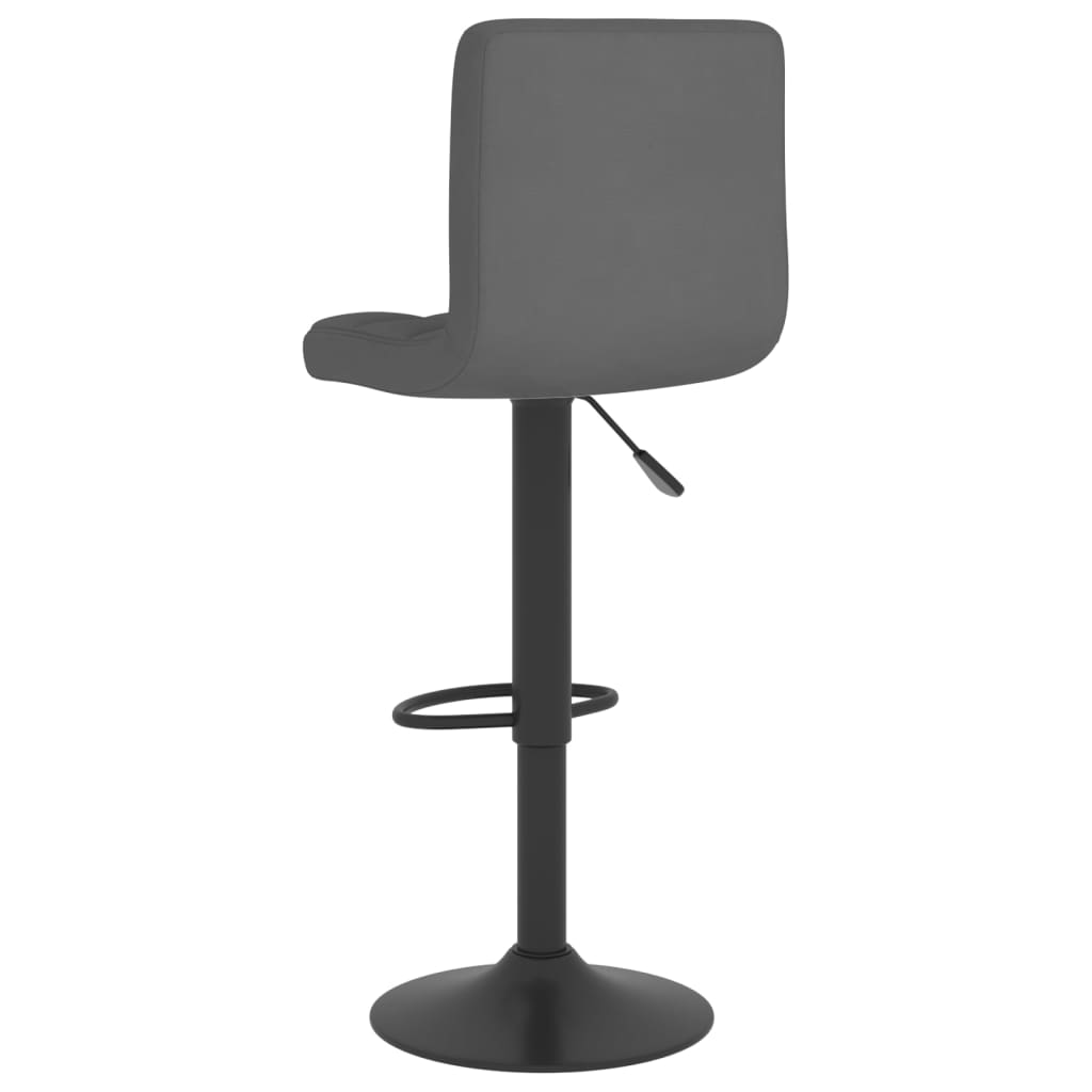 Bar Stool Dark Grey Fabric