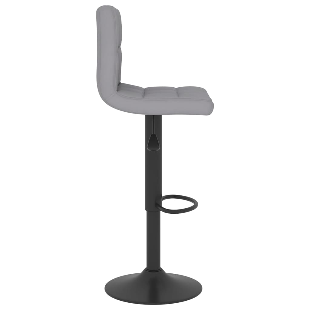 Bar Stool Light Grey Fabric