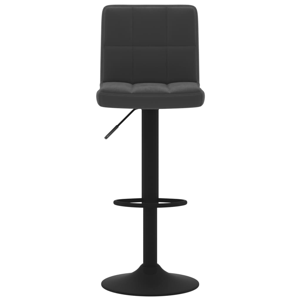 Bar Stools 2 Pcs Black Velvet