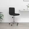 Swivel Office Chair Black Fabric