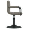 Swivel Dining Chairs 2 Pcs Light Grey Velvet