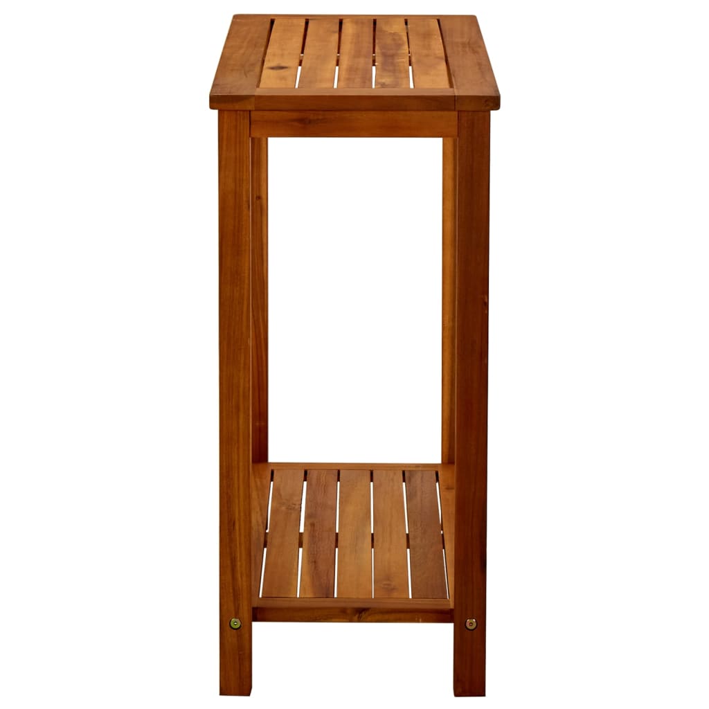 Garden Console Table 80X35X75 Cm Solid Acacia Wood