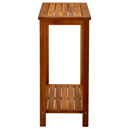 Garden Console Table 80X35X75 Cm Solid Acacia Wood