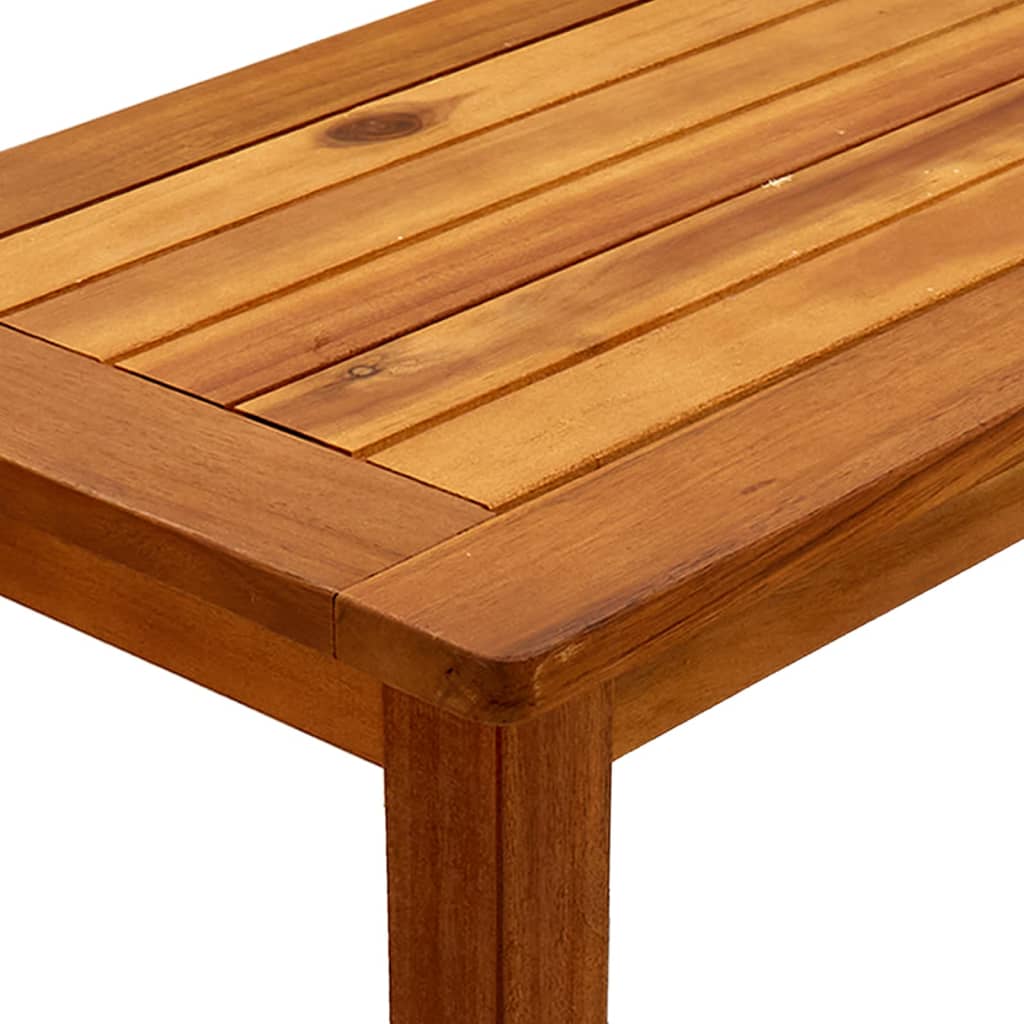 Garden Console Table 80X35X75 Cm Solid Acacia Wood