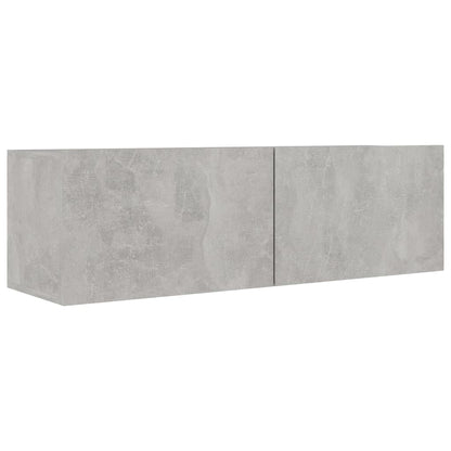 6 Piece Tv Cabinet Set Concrete Grey Engineered Wood
