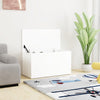 Storage Chest White 84X42X46 Cm Engineered Wood