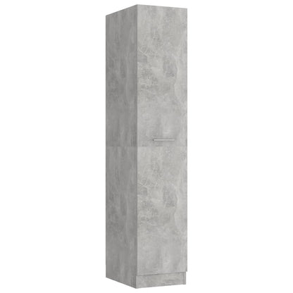 Apothecary Cabinet Concrete Grey 30X42.5X150 Cm Engineered Wood