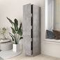 Apothecary Cabinet Concrete Grey 30X42.5X150 Cm Engineered Wood