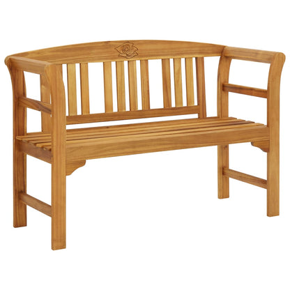 Garden Bench 114 Cm Solid Acacia Wood