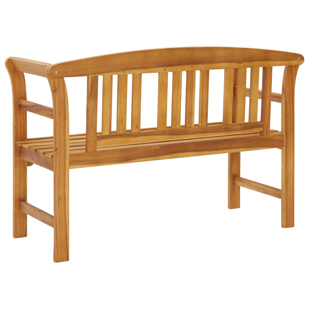 Garden Bench 114 Cm Solid Acacia Wood