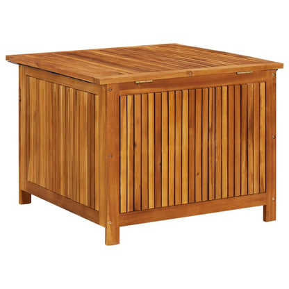 Garden Storage Box 75X75X58 Cm Solid Acacia Wood