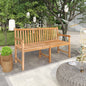 Garden Bench 150 Cm Solid Teak Wood