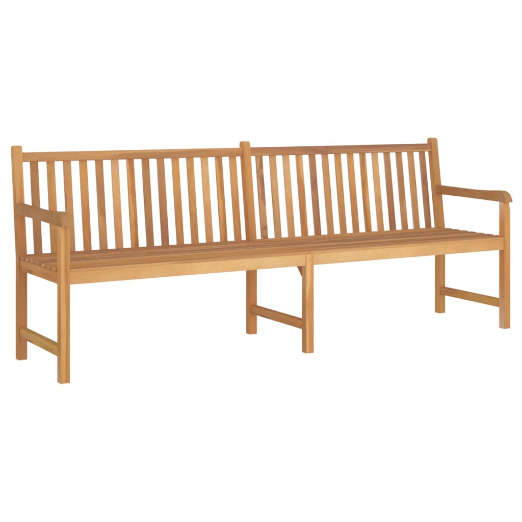 Garden Bench 228 Cm Solid Teak Wood