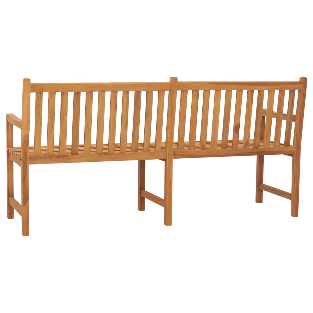 Garden Bench 180 Cm Solid Teak Wood