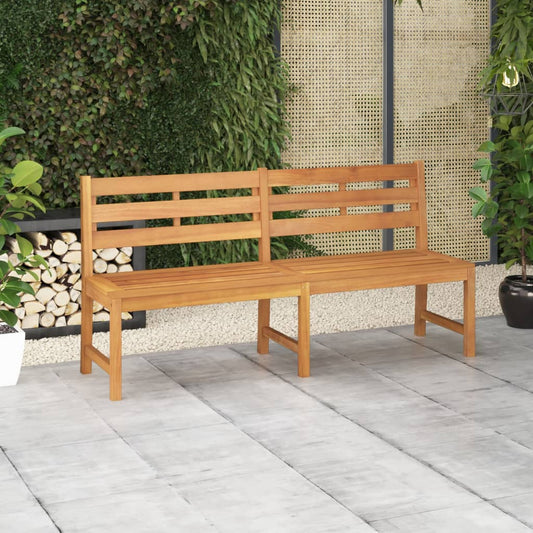 Garden Bench 180 Cm Solid Teak Wood