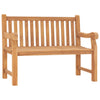 Garden Bench 114 Cm Solid Teak Wood