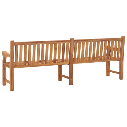 Garden Bench 228 Cm Solid Teak Wood