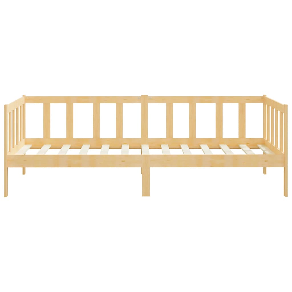 Day Bed Solid Pinewood 90X200 Cm