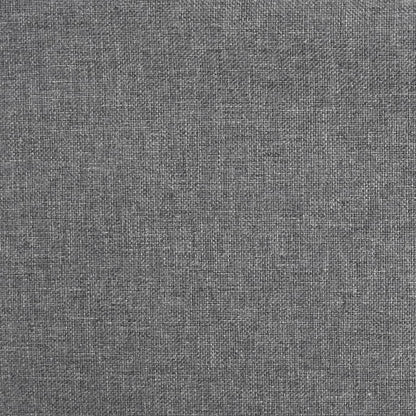 Dining Chair Light Grey Fabric