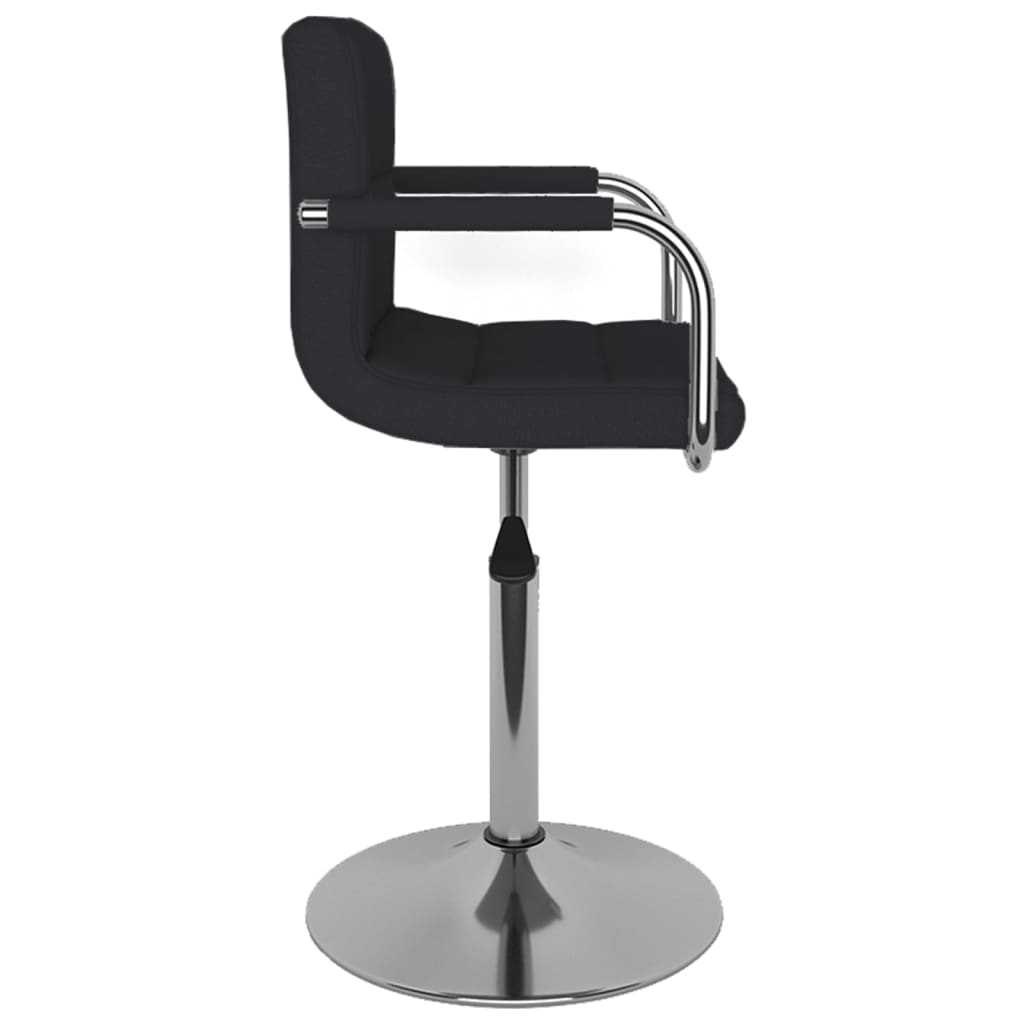 Dining Chair Black Fabric