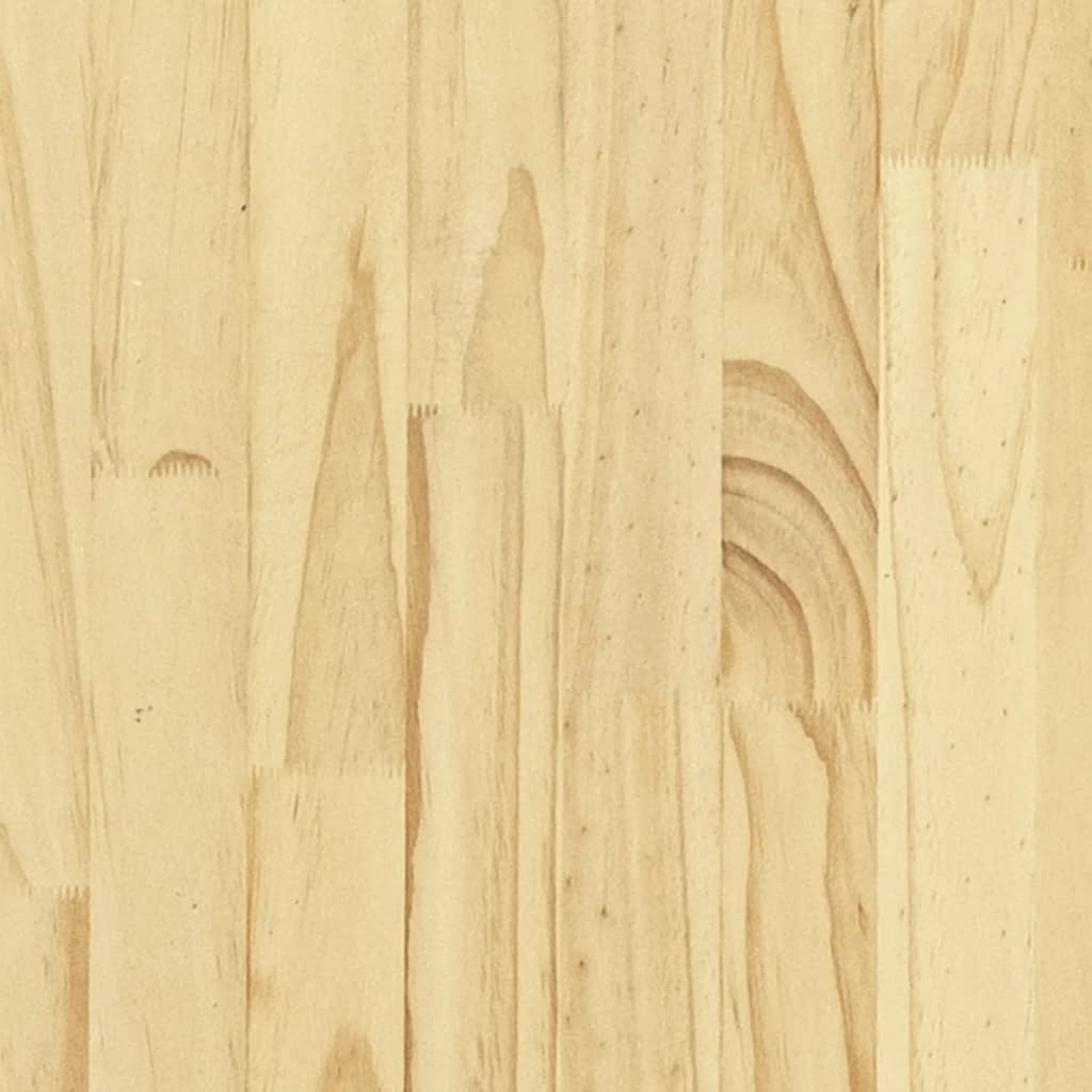 Bed Frame Solid Wood Pine 90X200 Cm
