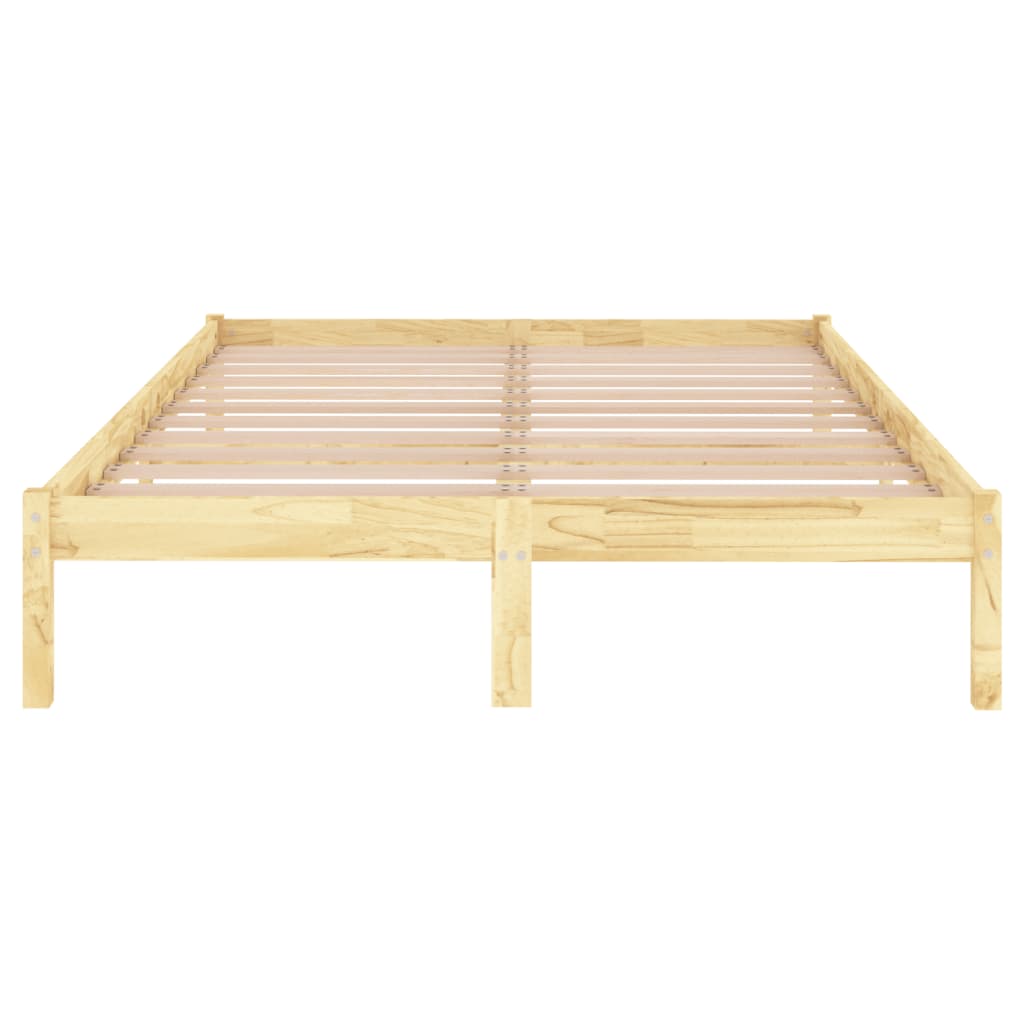 Bed Frame Solid Wood 150X200 Cm King Size