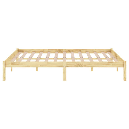 Bed Frame Solid Wood 150X200 Cm King Size