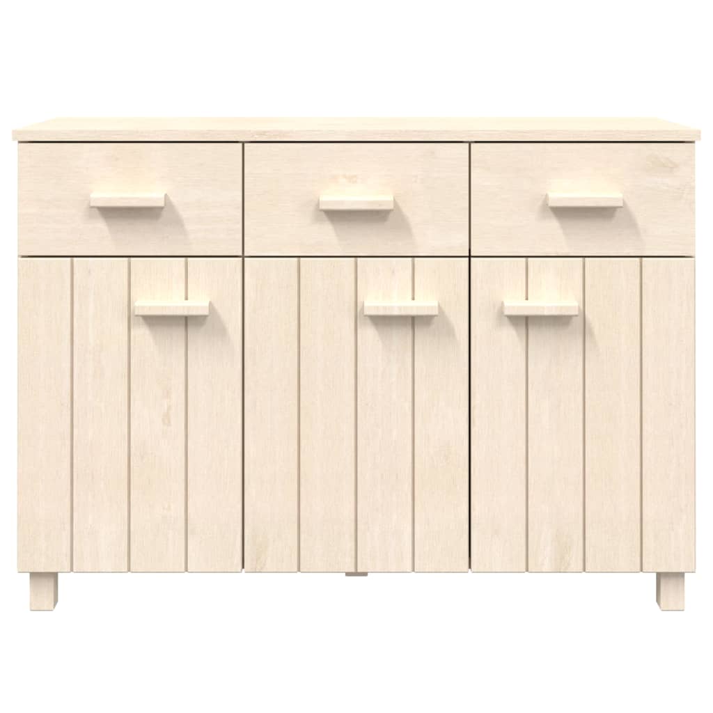 Sideboard Hamar Honey Brown 113X40X80 Cm Solid Wood Pine