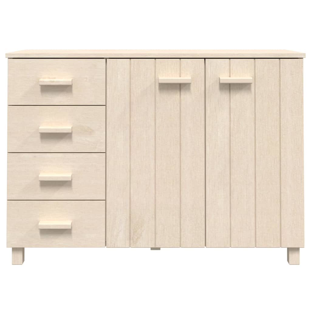 Sideboard Hamar Honey Brown 113X40X80 Cm Solid Wood Pine