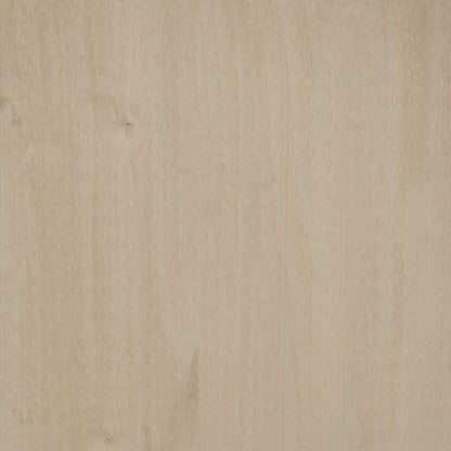 Wardrobe Hamar Honey Brown 89X50X180 Cm Solid Wood Pine