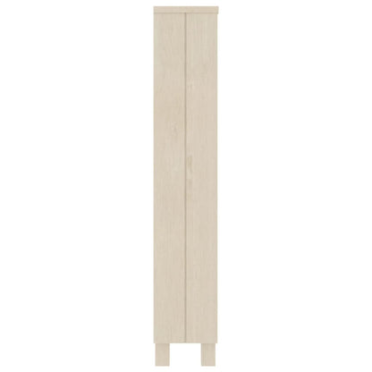 Cd Cabinet Hamar Honey Brown 45X18X100 Cm Solid Wood Pine