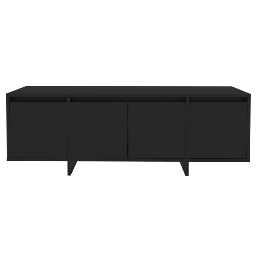 Tv Cabinet Black 120X30X40.5 Cm Engineered Wood