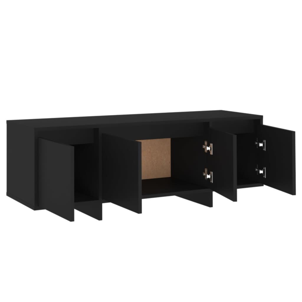 Tv Cabinet Black 120X30X40.5 Cm Engineered Wood