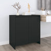 Sideboard Black 70X41X75 Cm Engineered Wood