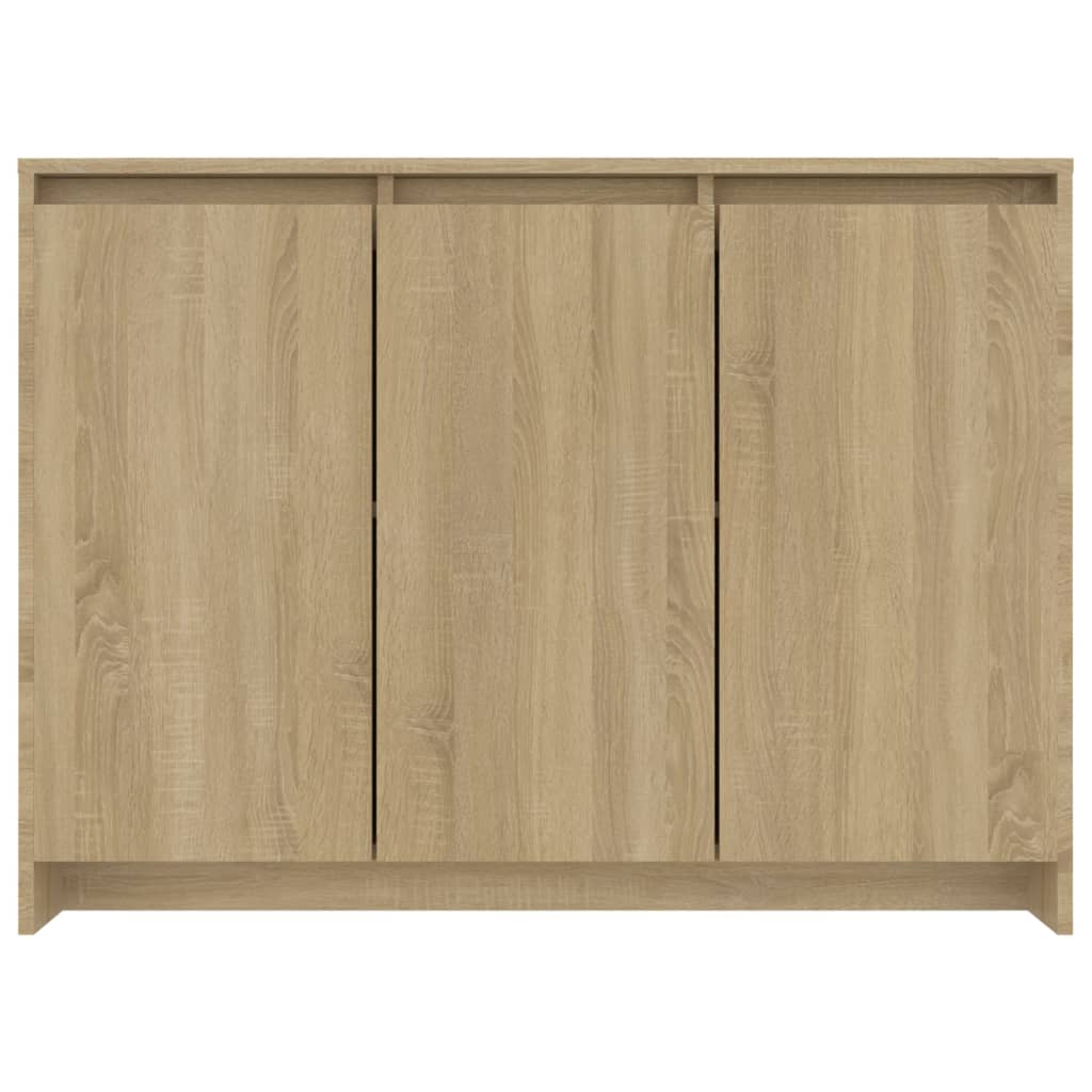 Sideboard Sonoma Oak 102X33X75 Cm Engineered Wood