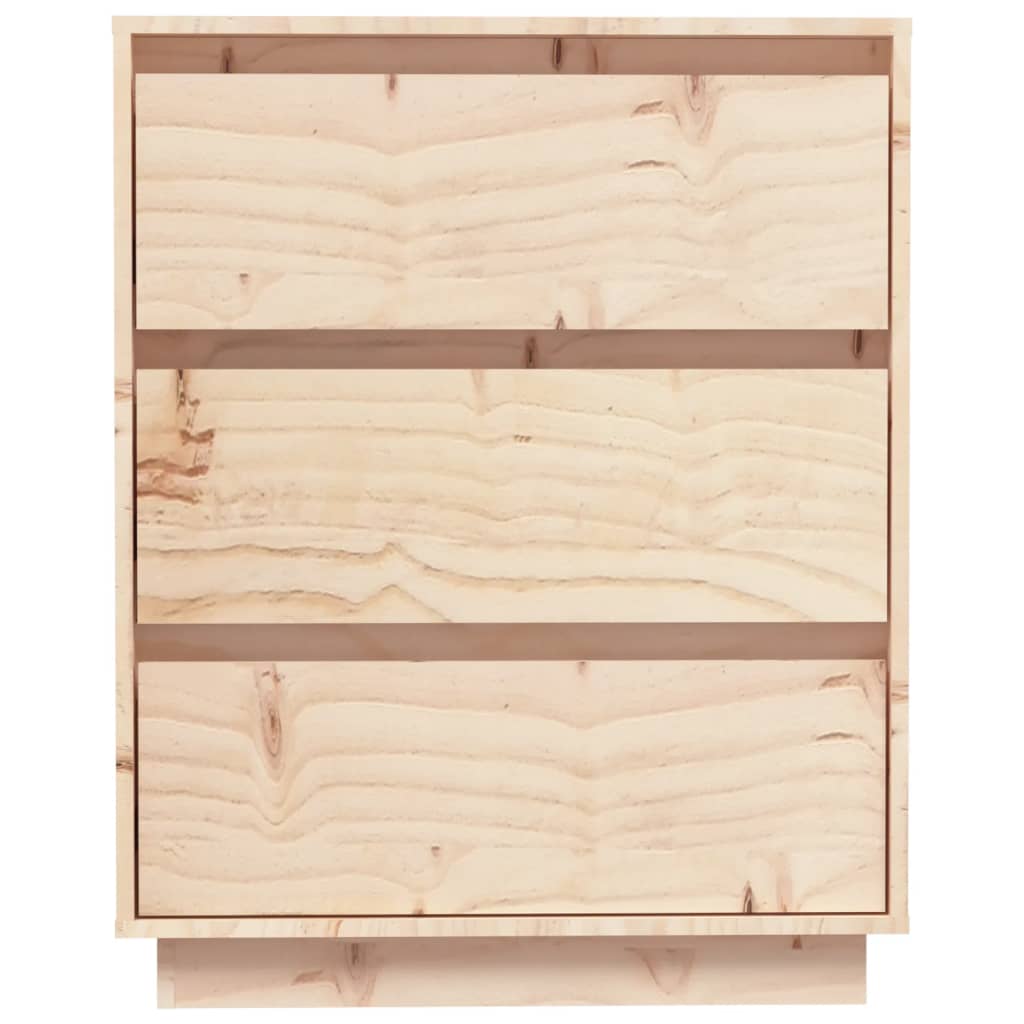 Sideboard 60X34X75 Cm Solid Wood Pine