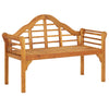 Garden Bench 125 Cm Solid Wood Acacia