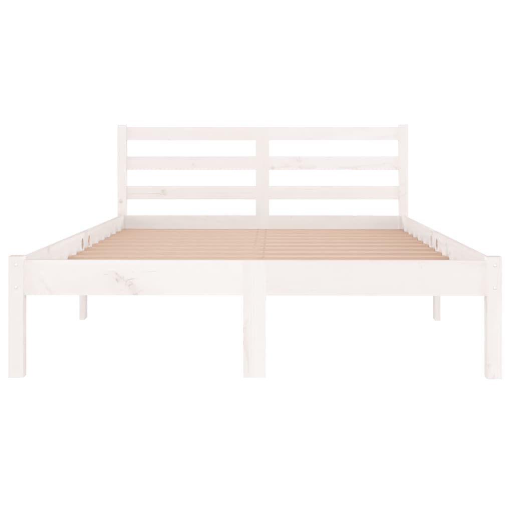 Day Bed Solid Wood Pine 120X200 Cm White