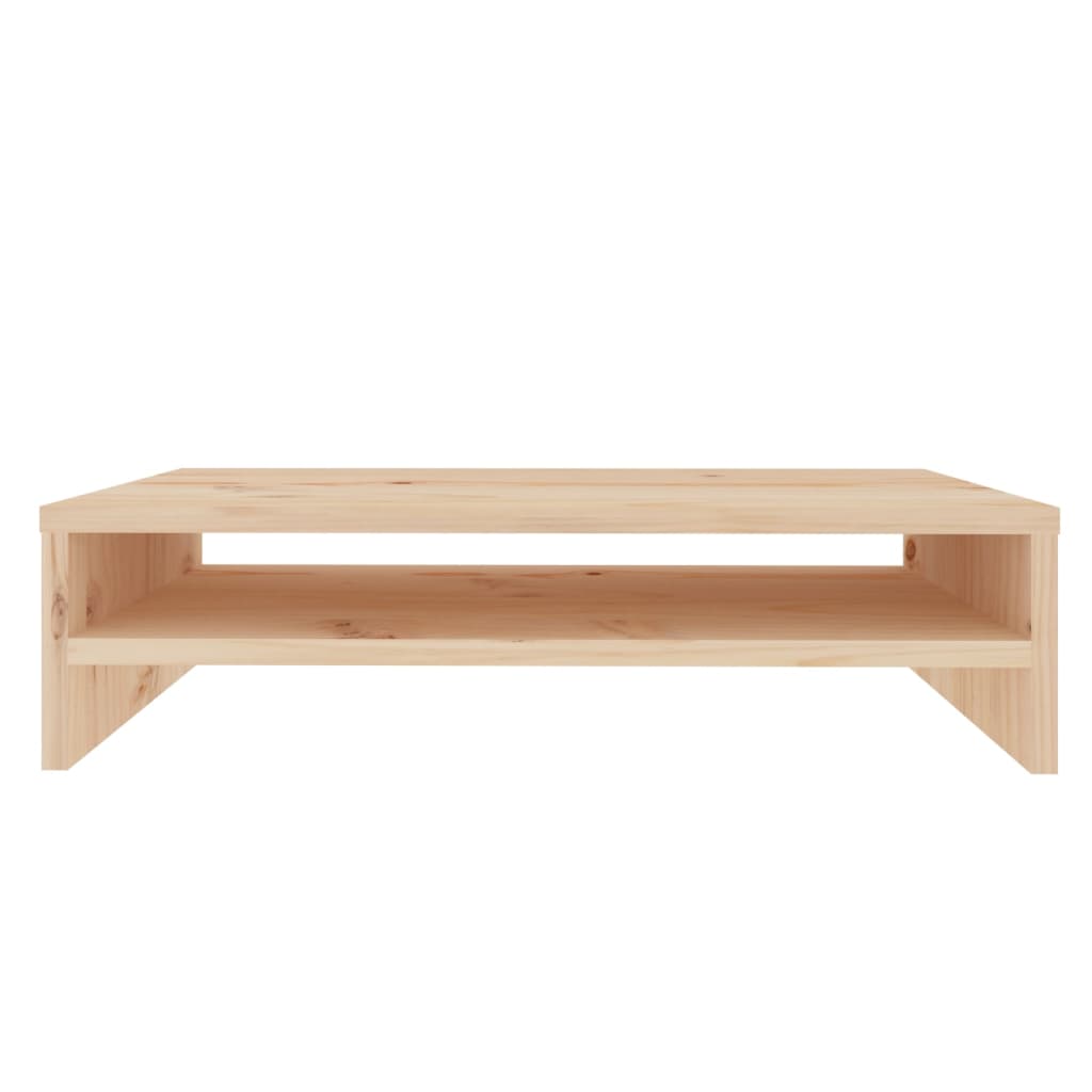 Monitor Stand 50X24X13 Cm Solid Wood Pine