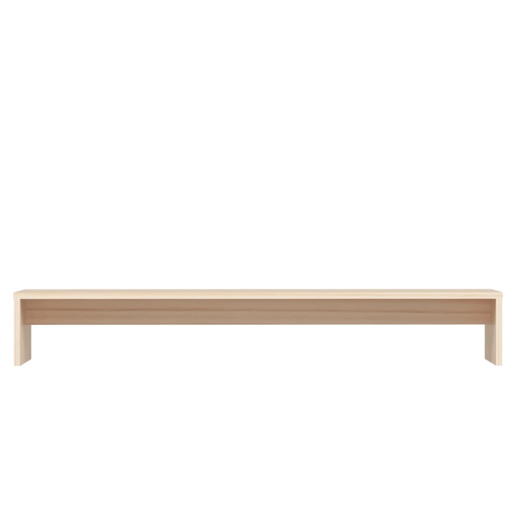 Monitor Stand 100X27X15 Cm Solid Wood Pine