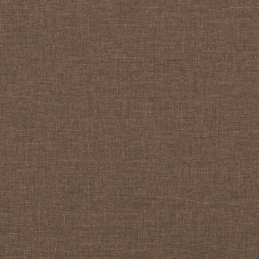 Recliner Chair Brown Fabric