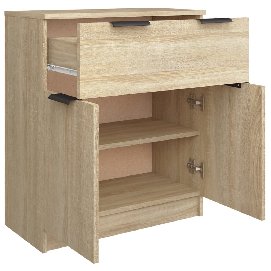 Sideboard Sonoma Oak 60X30X70 Cm Engineered Wood