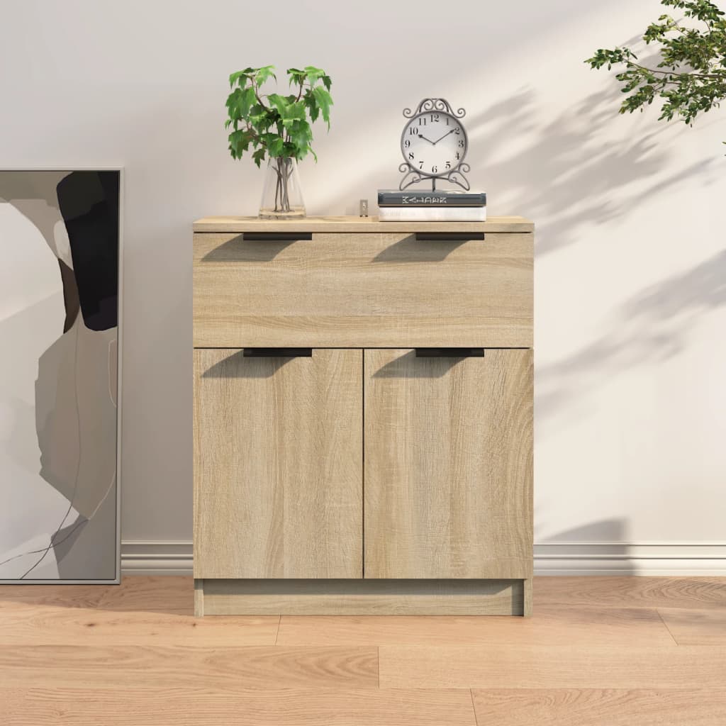 Sideboard Sonoma Oak 60X30X70 Cm Engineered Wood