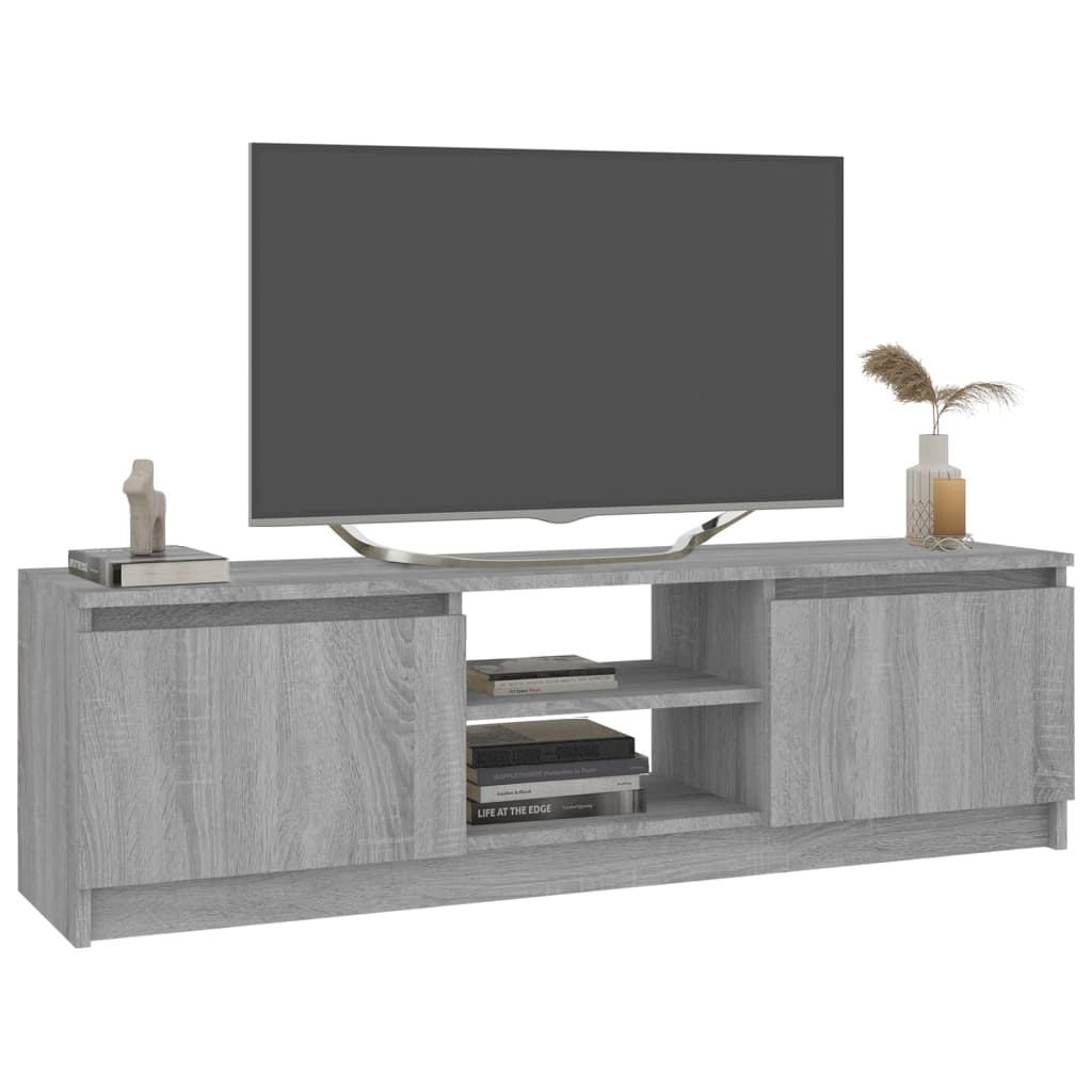 Tv Cabinet Grey Sonoma 120X30X35.5 Cm Engineered Wood