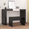 Dressing Stool Black 70X35X45 Cm Engineered Wood