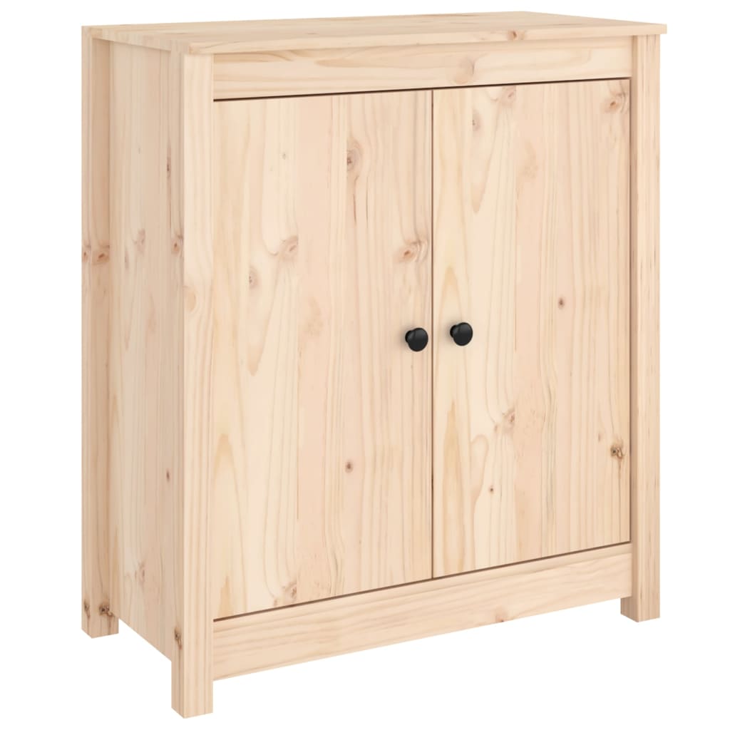 Sideboards 2 Pcs 70X35X80 Cm Solid Wood Pine