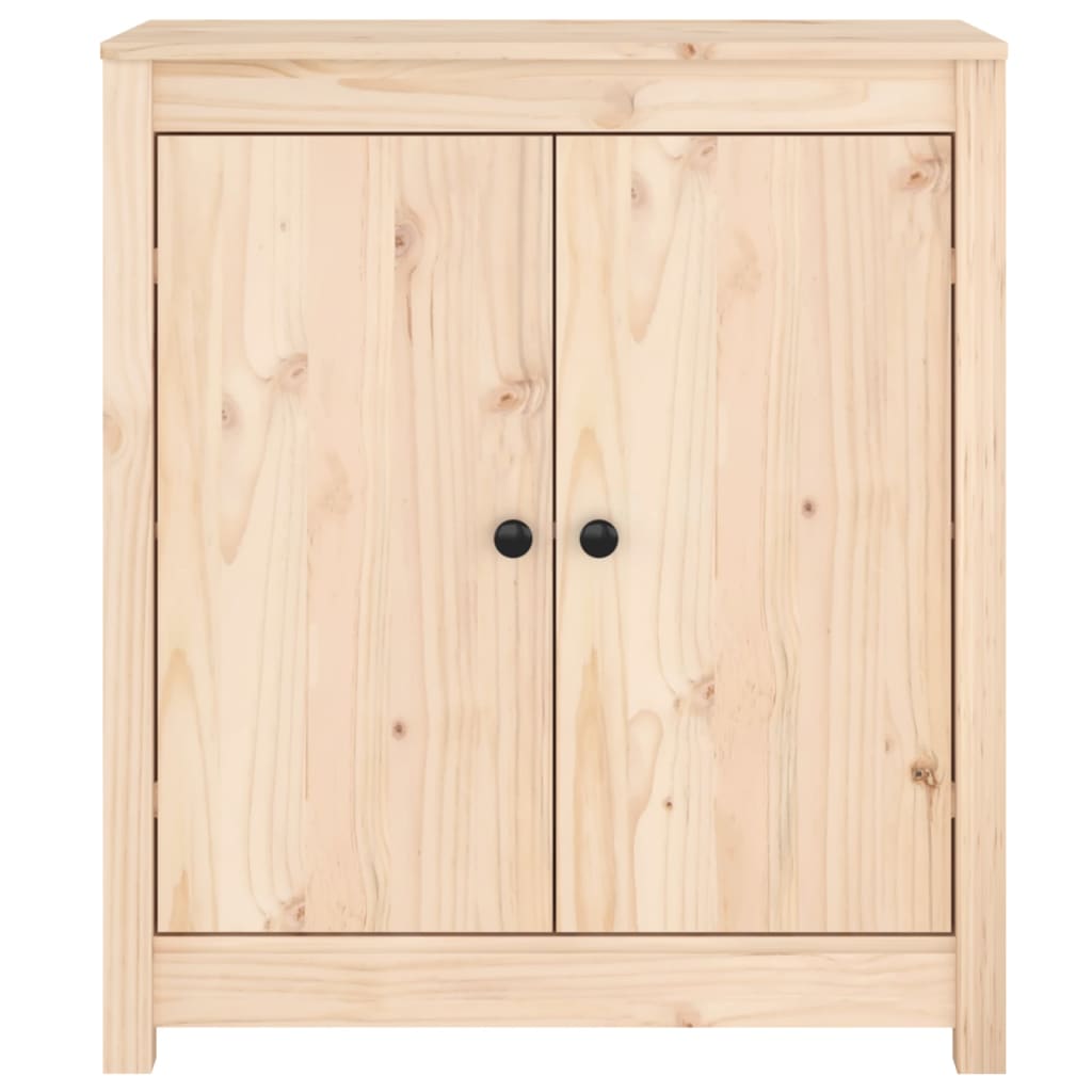 Sideboards 2 Pcs 70X35X80 Cm Solid Wood Pine