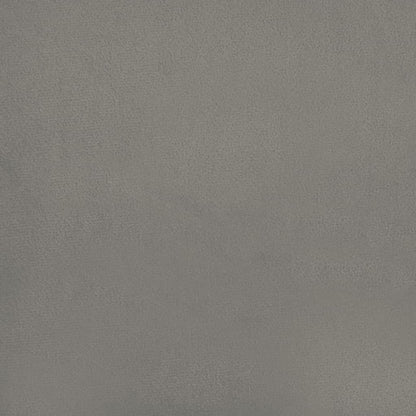 Bed Frame Light Grey 180X200 Cm Super King Velvet