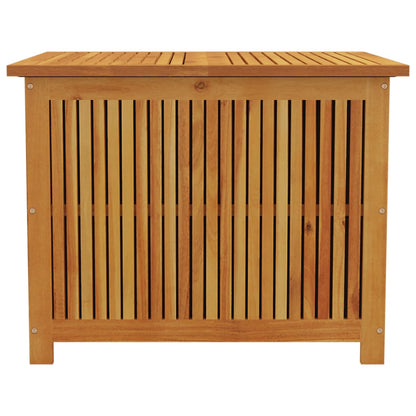 Garden Storage Box 75X75X58 Cm Solid Wood Acacia