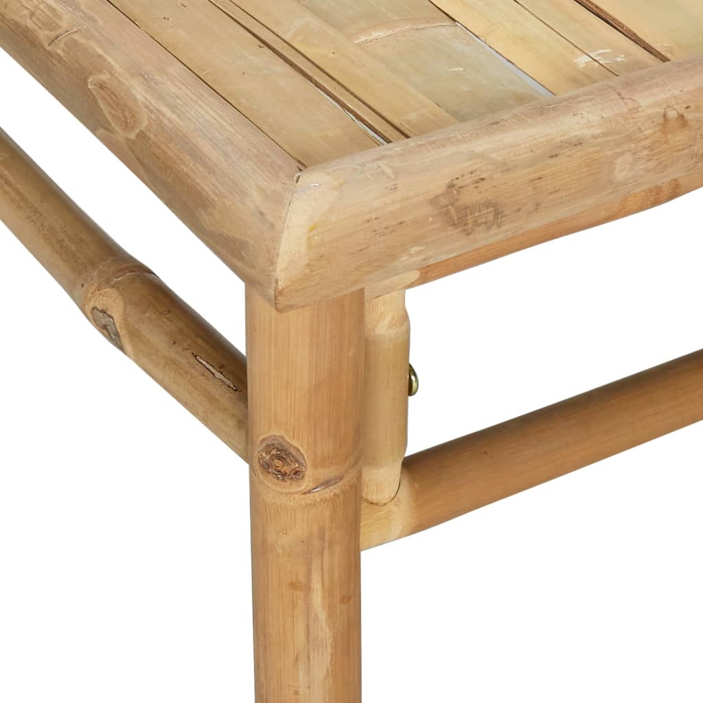 Garden Table 65X55X30 Cm Bamboo